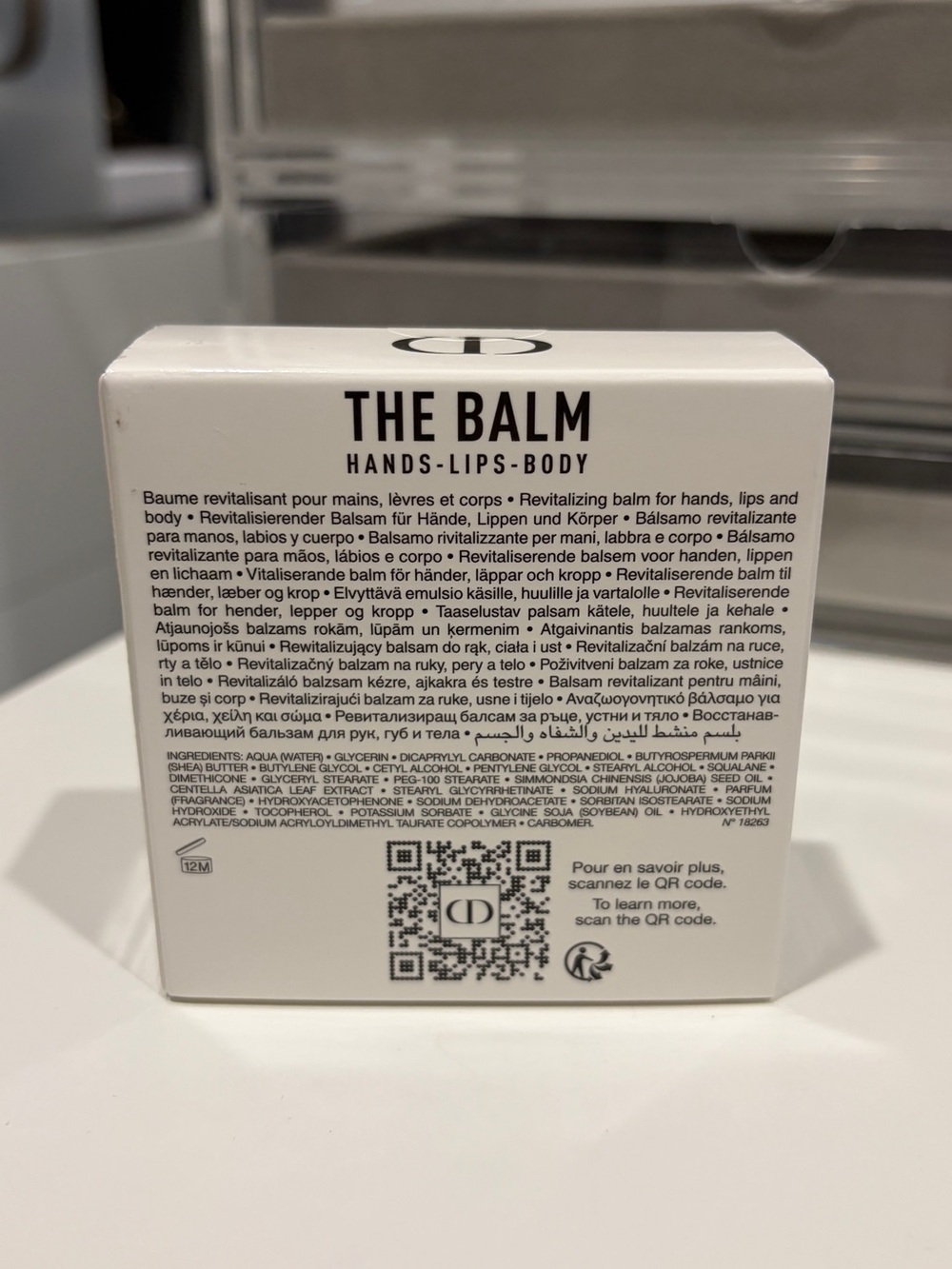 Dior White & Black Le Baume Multi-Use Balm - Picture 2 of 2